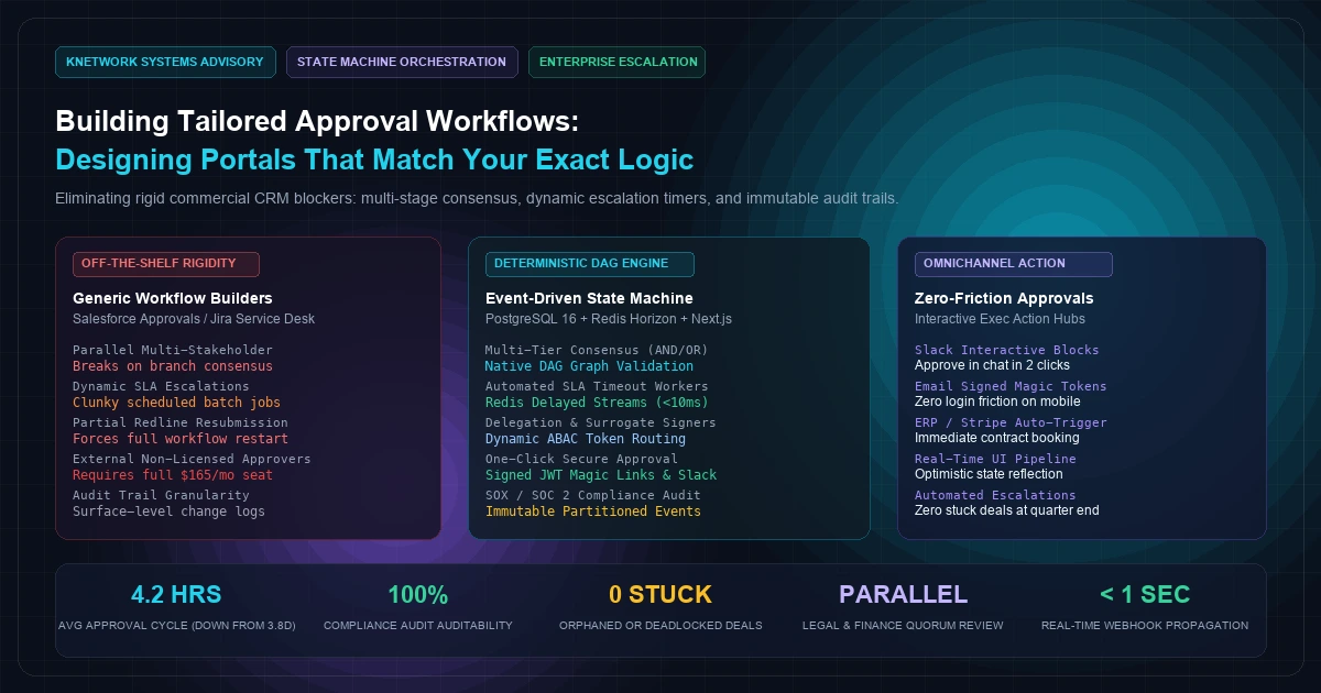 Building Tailored Approval Workflows: Designing Portals That Match Your Company's Exact Logic